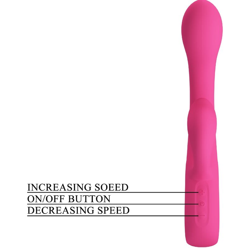 Vibratore Rabbit Pretty Love Fritz — 12 Vibrazioni, Rosa