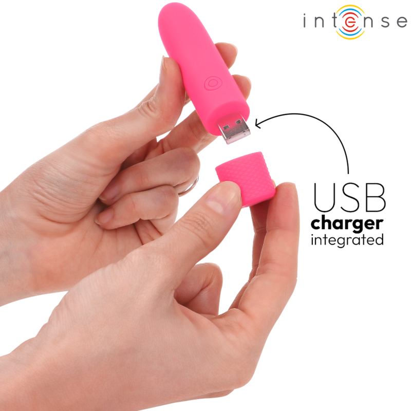 Uovo Vibrante USB Intense Symone — 8 Modalità, 10 cm