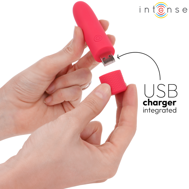 Uovo Vibrante Ricaricabile USB Intense Symone — 8 Modalità