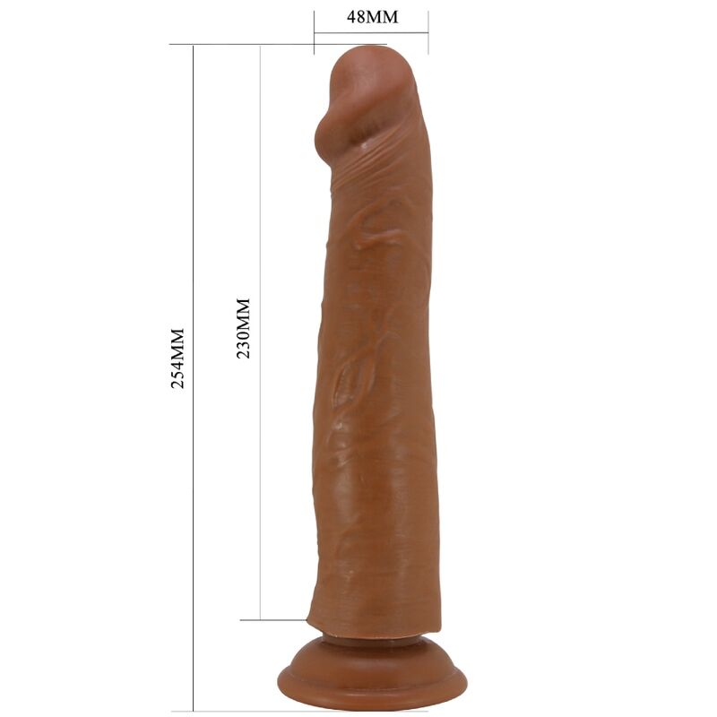 Dildo Realistico con Ventosa Pretty Love Sharife — TPE 25 cm