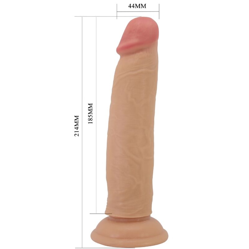 Dildo Realistico con Ventosa Pretty Love Keon — TPR 21 cm