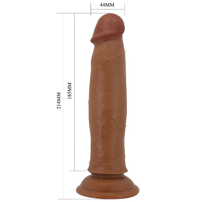 Dildo Realistico con Ventosa Pretty Love Keon — TPR 21 cm