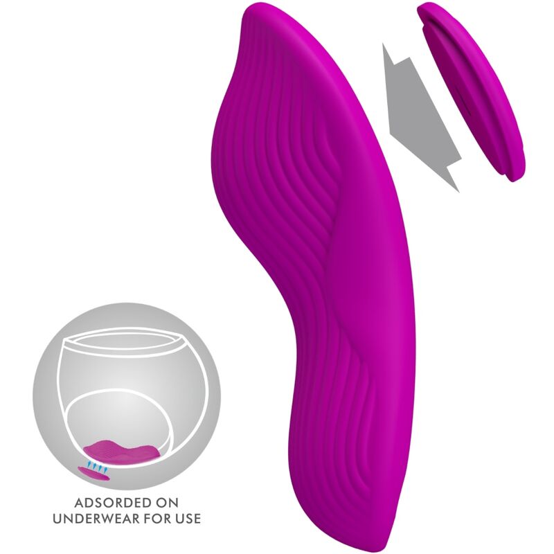 Vibratore Mutandine con Telecomando Pretty Love Romario — Rosa