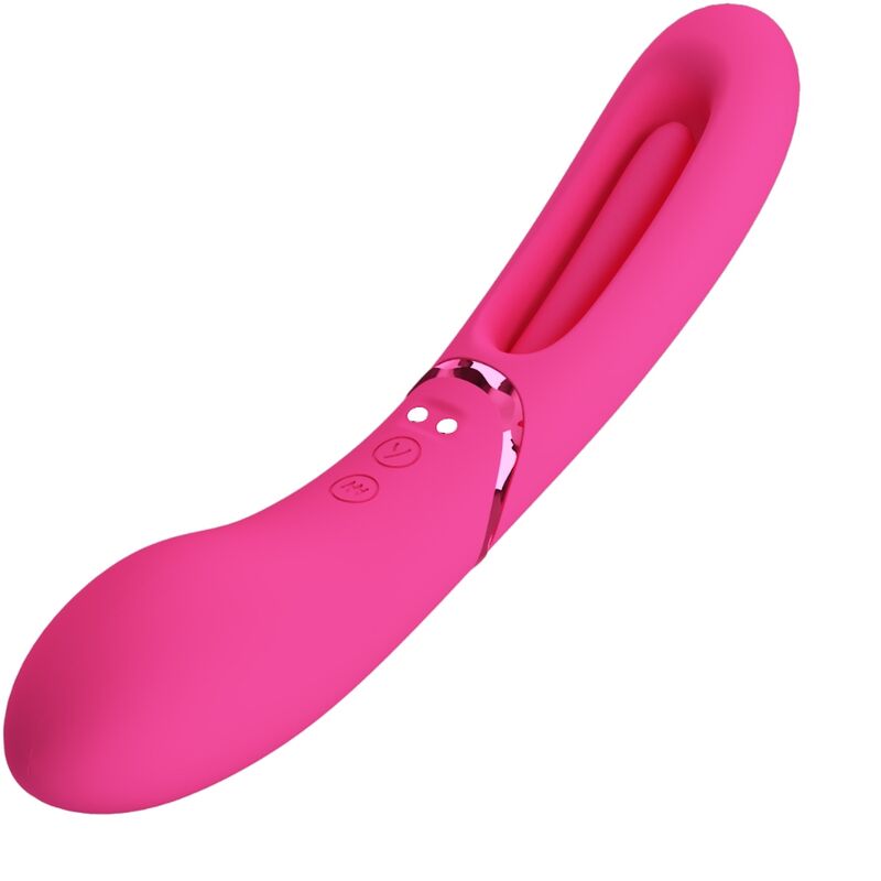 Vibratore Punto G Romance Lexie — 7 Modalità, Silicone Rosa