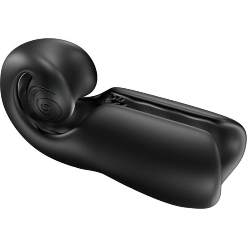 Masturbatore Maschile Snail Vibe Evo Slide'n'Roll — Nero