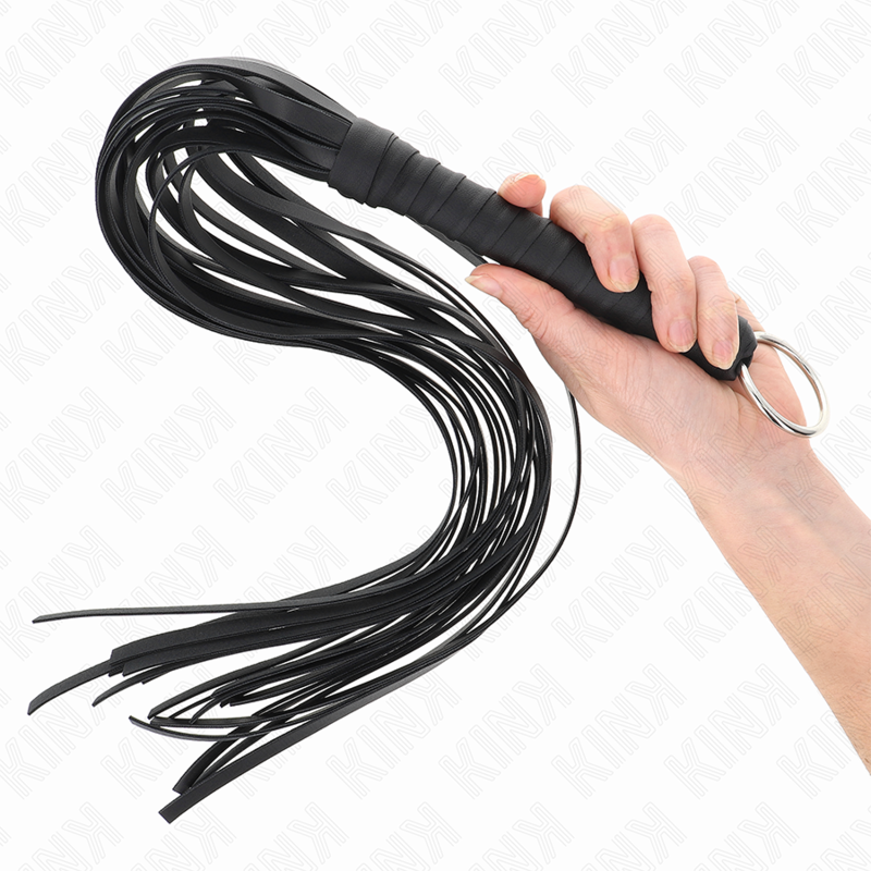 Frusta BDSM Kink Impact — con Anello, 65 cm