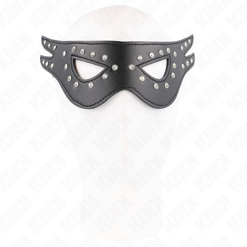 Benda per Occhi BDSM Kink Masked Allure — Similpelle 27x13 cm