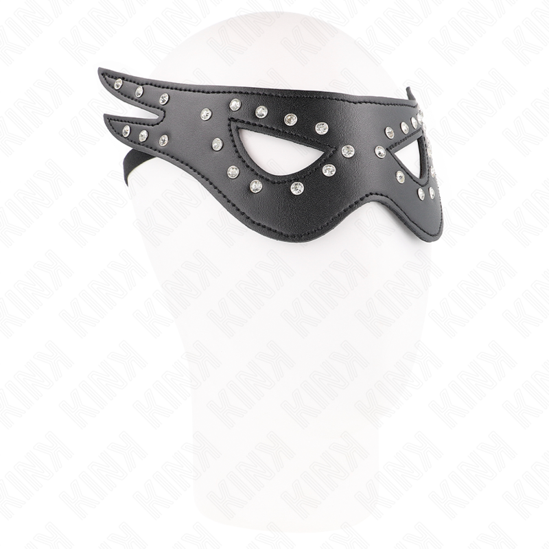 Benda per Occhi BDSM Kink Masked Allure — Similpelle 27x13 cm