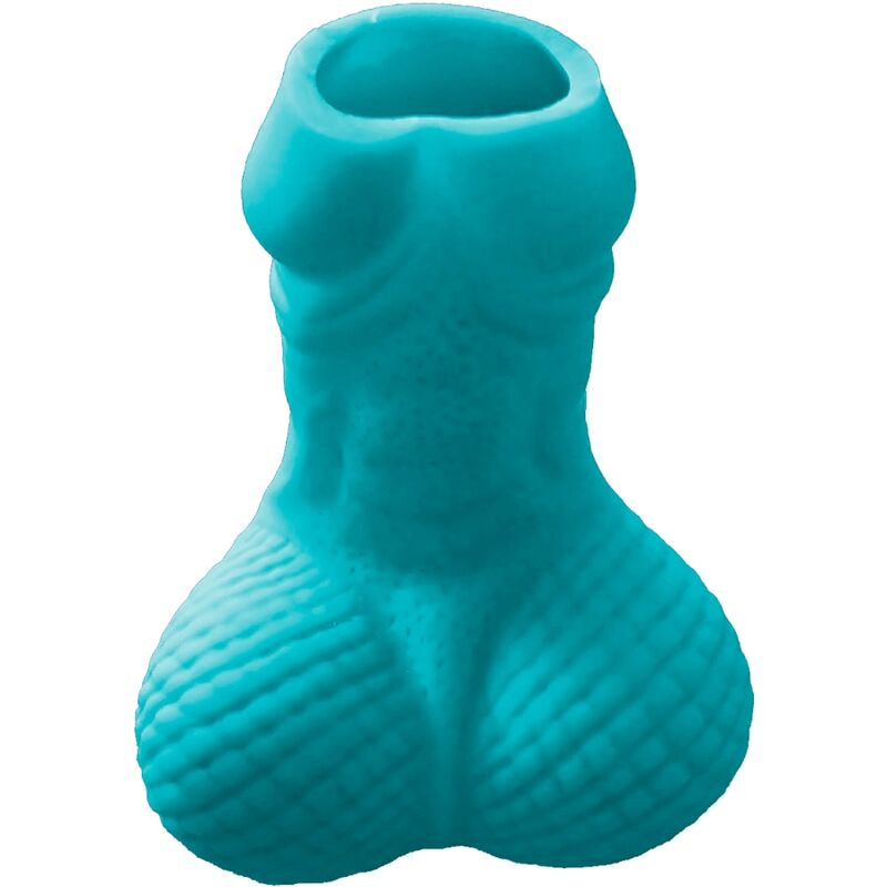 Bicchiere da Shot a Forma di Pene Diablo Picante — Blu