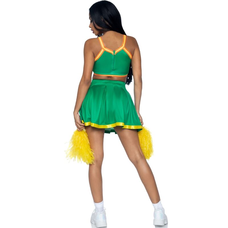 Costume Cheerleader Sexy Leg Avenue — Verde, S/M