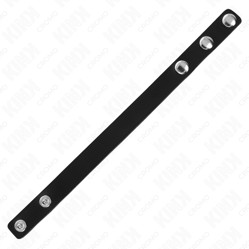 Anello Fallico in Pelle BDSM Kink Ring Power — 21,5 cm