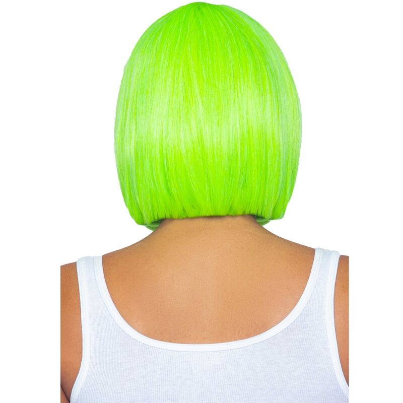 Parrucca Bob Fluorescente Leg Avenue — Verde Neon