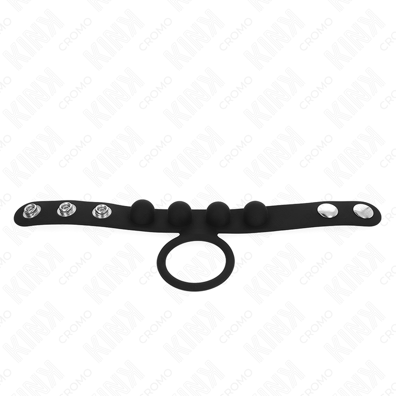 Anello Fallico in Pelle KINK Ring Power — 3,5 cm, Pressione