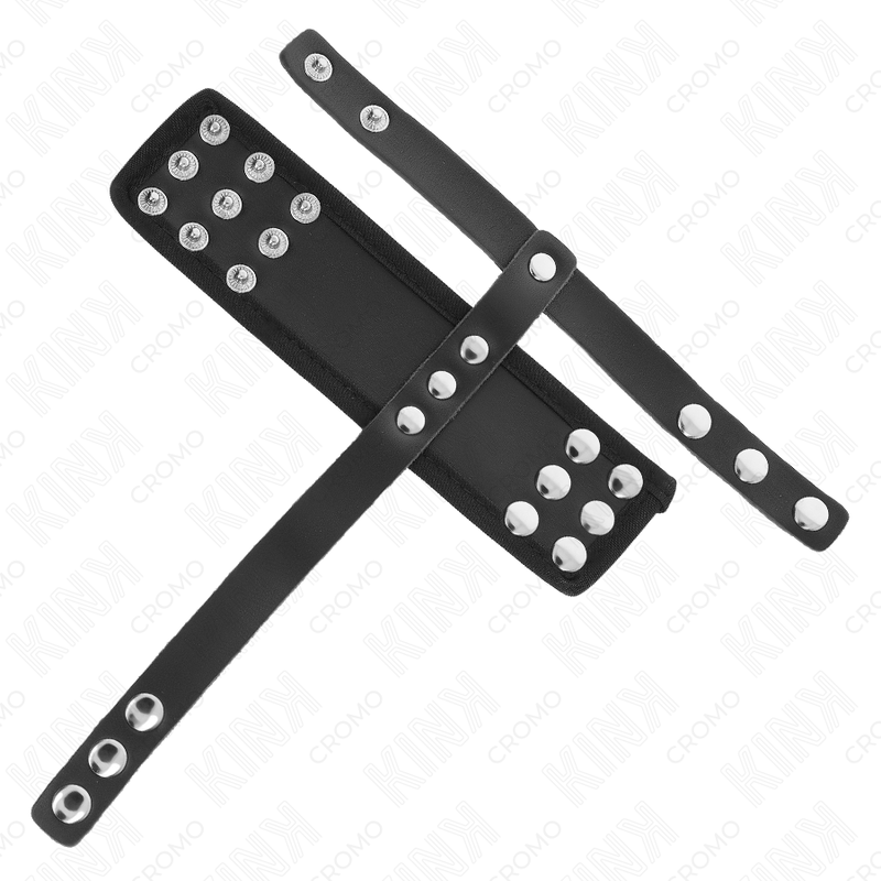 Anello Fallico con Cinturino BDSM Kink — Pelle Regolabile