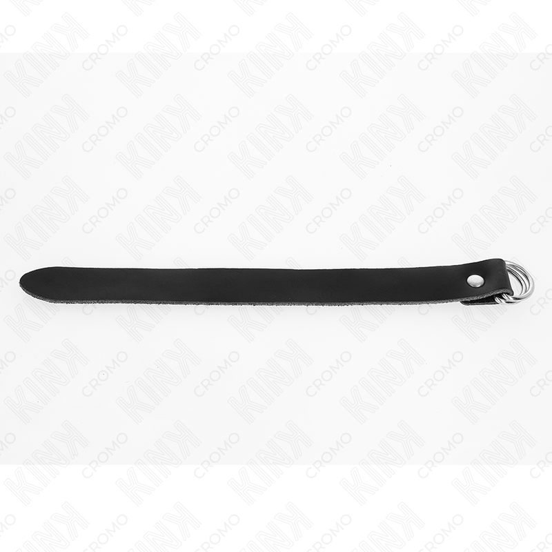 Anello Fallico in Pelle BDSM Kink Ring Power — Chiusura a Pressione