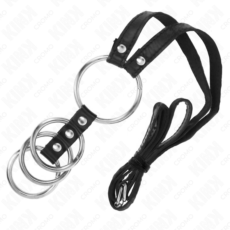 Anelli Fallici in Metallo Kink Ring Power — Set 4 Pezzi BDSM