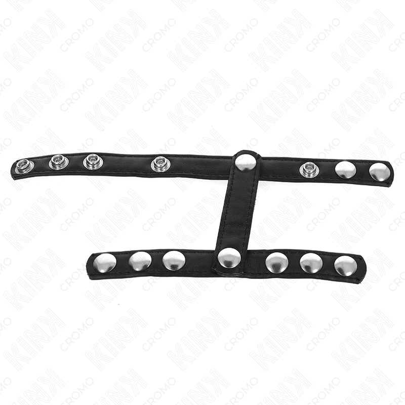 Anello Fallico con Divisore Testicoli Kink Ring Power — 3 Cinghie