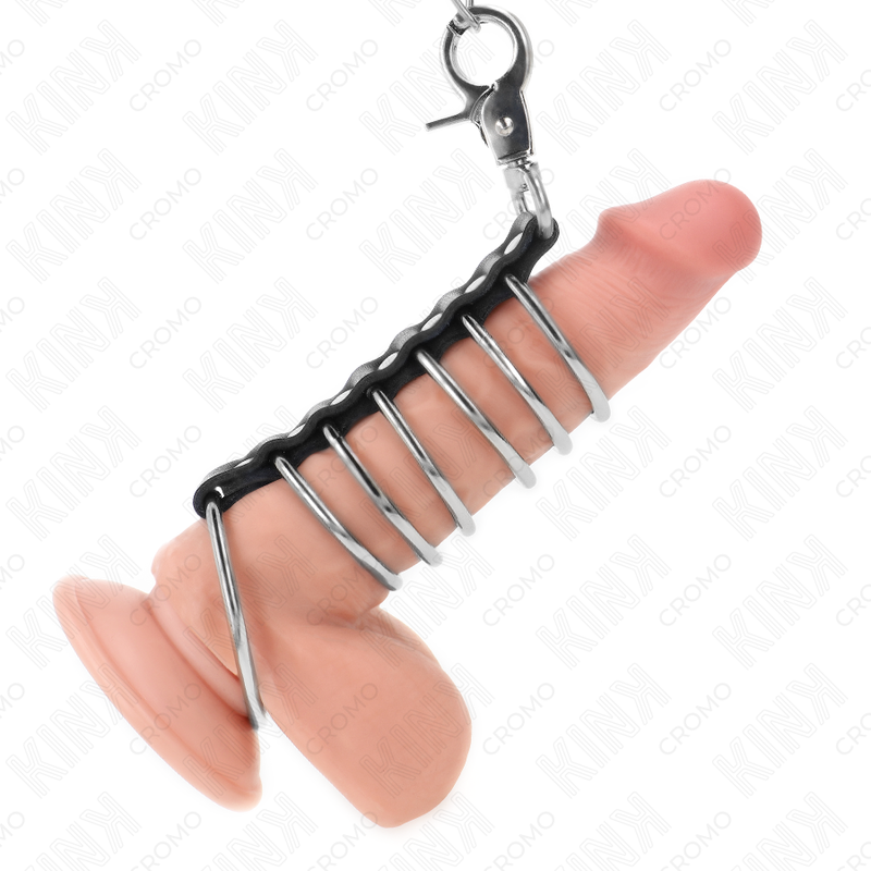 Anello Fallico in Metallo Kink Ring Power — Set 7 Pezzi