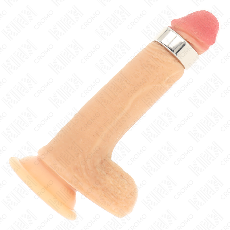 Anello Fallico in Metallo Kink Ring Power — 3 cm
