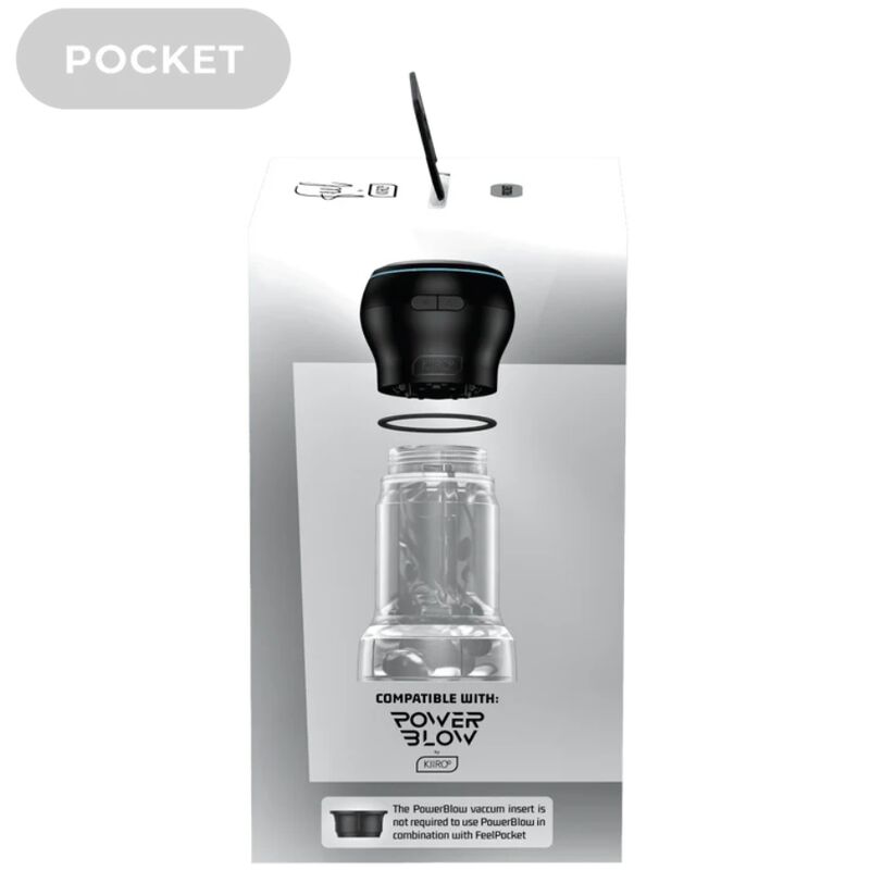 Masturbatore Tascabile Kiiroo Feel Pocket Stroker Crystal