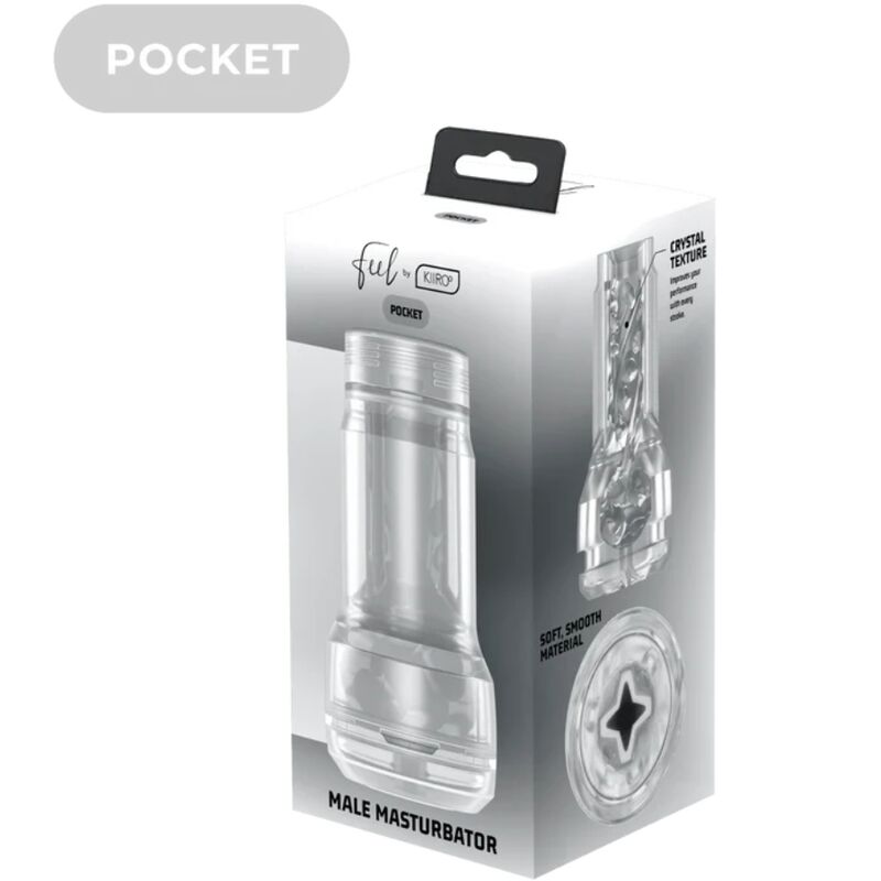 Masturbatore Tascabile Kiiroo Feel Pocket Stroker Crystal