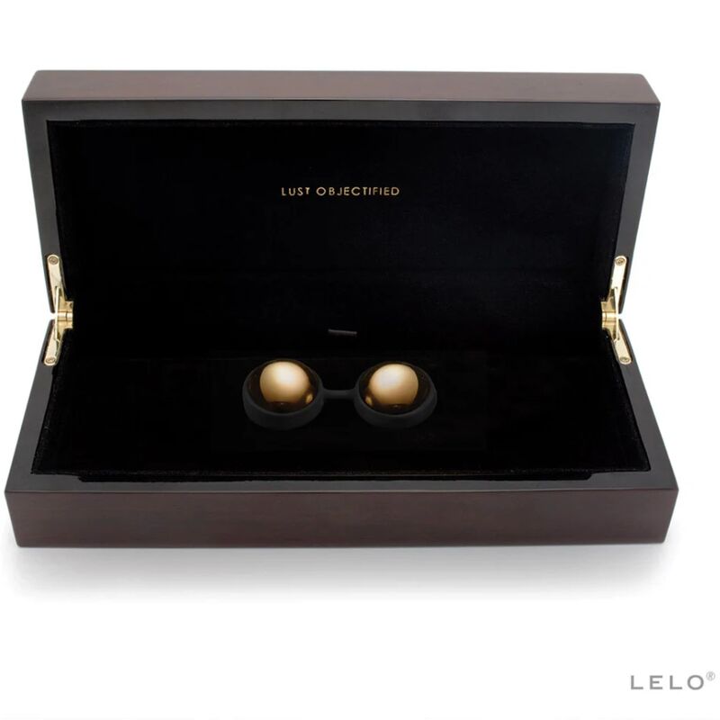 Sfere del Piacere Vaginali LELO Luna Beads Gold — 24K