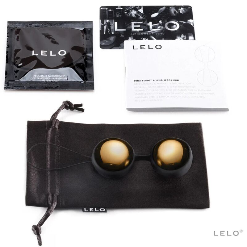 Sfere del Piacere Vaginali LELO Luna Beads Gold — 24K