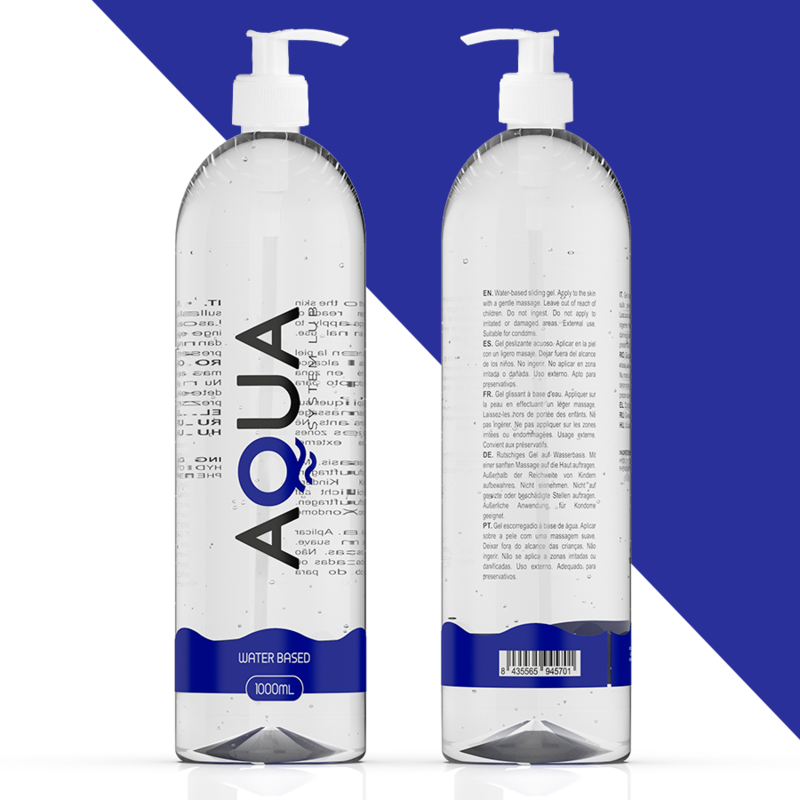 Lubrificante Intimo Base Acqua Aqua Quality — 1000 ml