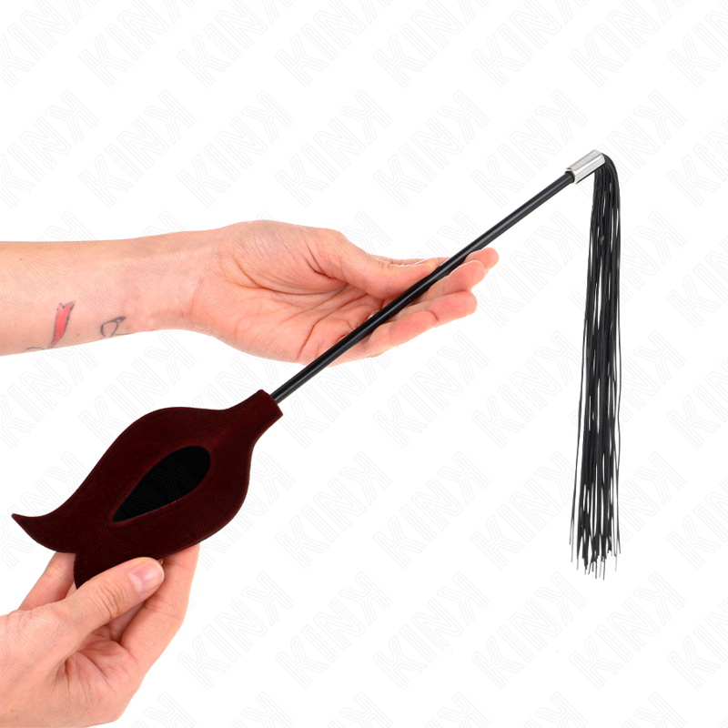 Frustino BDSM a Forma di Rosa Kink — Silicone, 45 cm