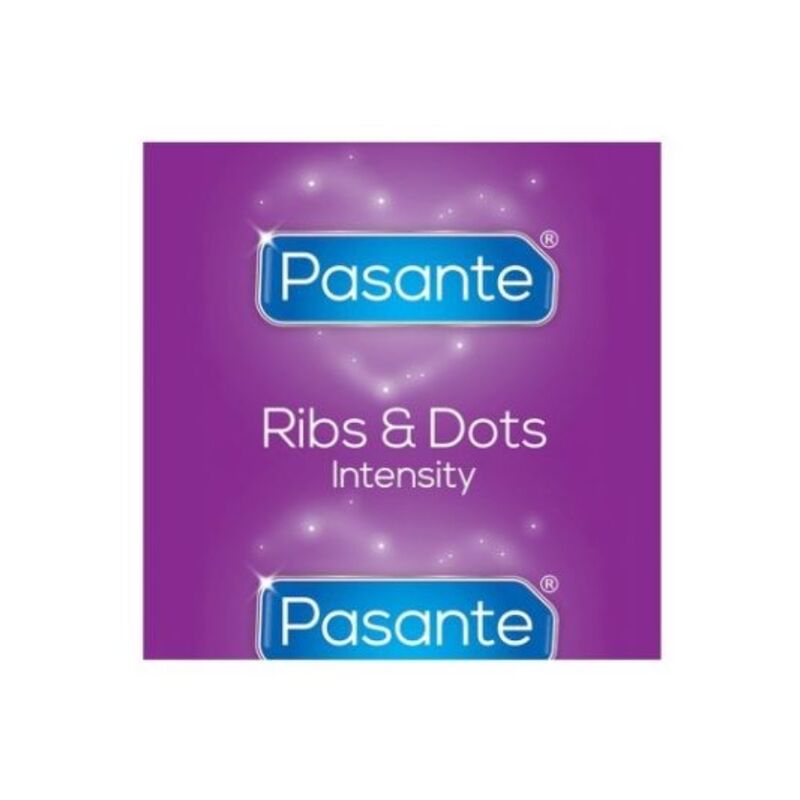 Preservativi Texture Coste e Puntini Pasante Ribs & Dots — 144 pz