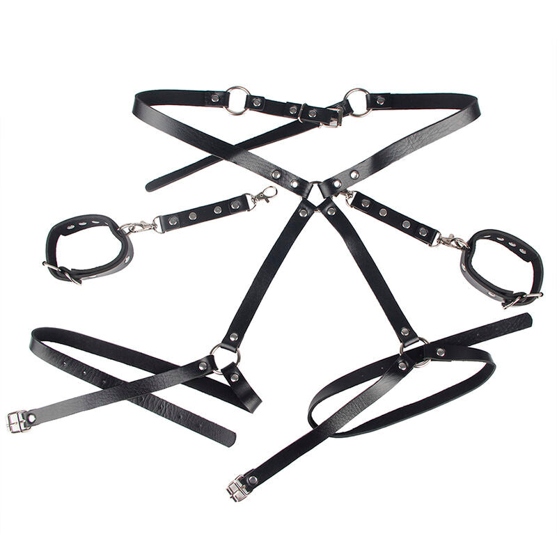Manette BDSM con Cintura Bondage Subblime — Taglia Unica