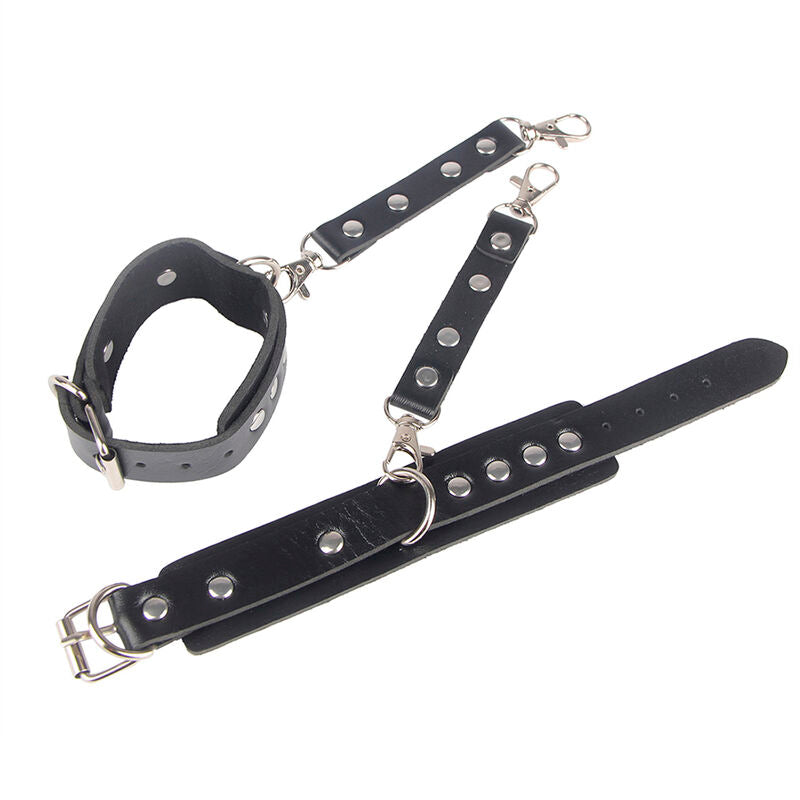 Manette BDSM con Cintura Bondage Subblime — Taglia Unica