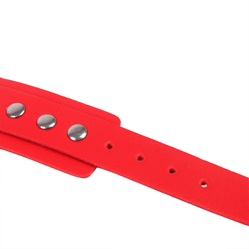 Manette BDSM con Cintura Subblime — Bondage Rosso