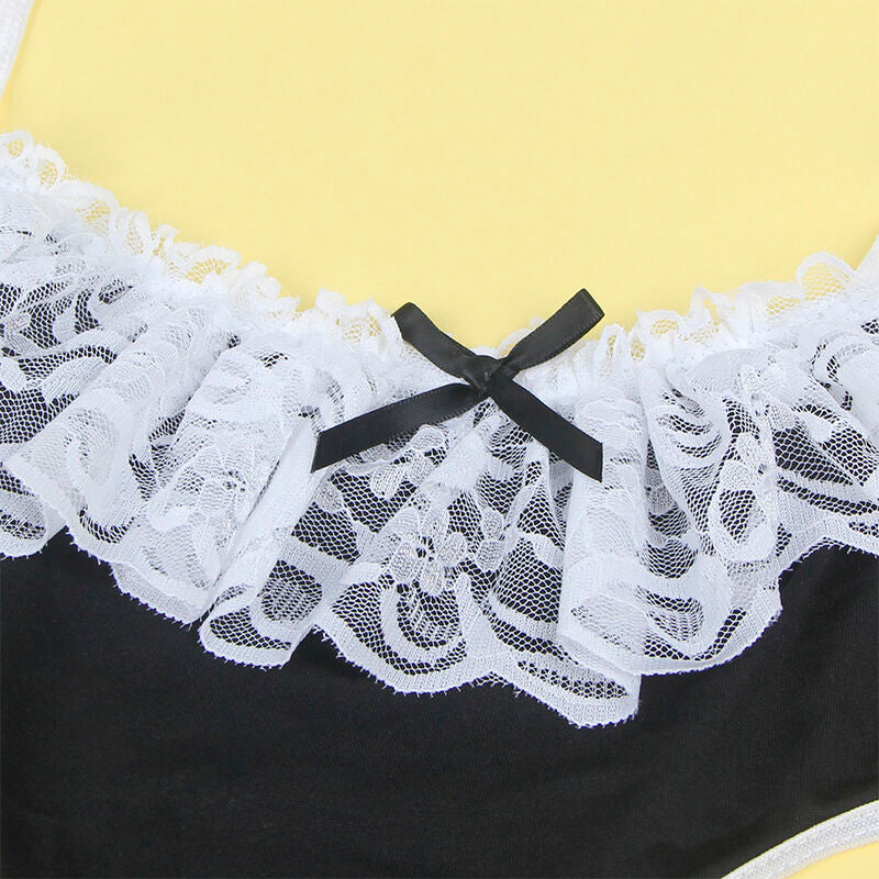 Costume da Cameriera Sexy Subblime — Nero/Bianco, S/M
