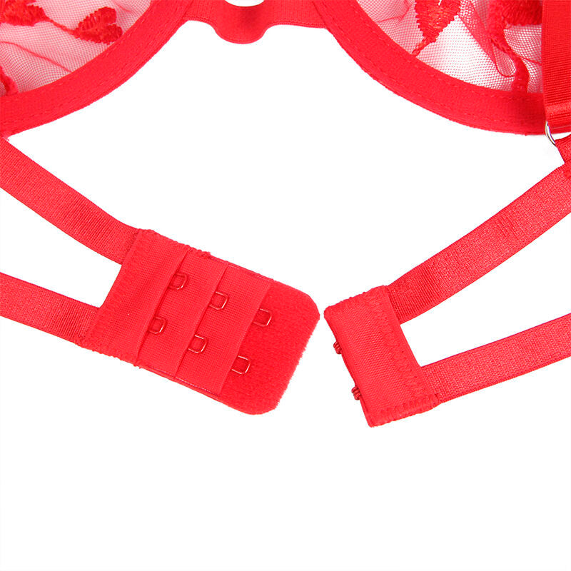 Lingerie Sexy Subblime 954338 — Reggiseno, Perizoma e Cintura L/XL