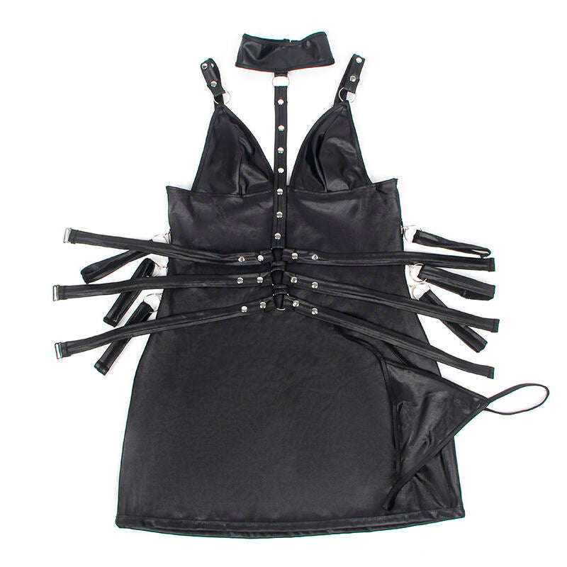 Body Bondage in Pelle Subblime 954413 — Nero, L/XL