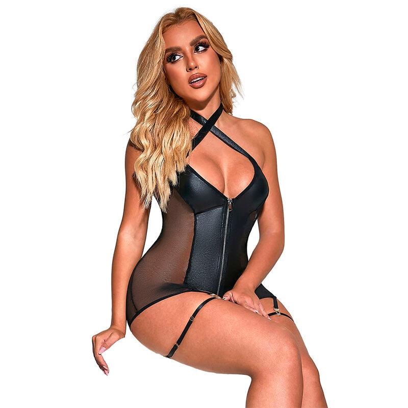 Abito Sexy in Rete Subblime 954444 — Nero, S/M