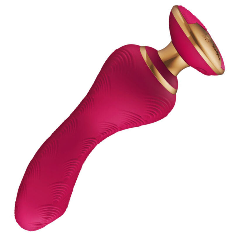 Vibratore Clitoride Shunga Sanya — Silicone, Fucsia