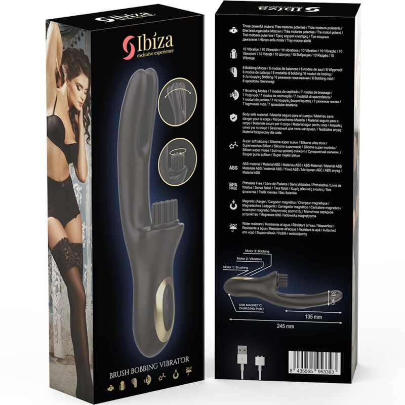 Vibratore Rabbit Tri-Motore Ibiza Technology — 10 Modalità
