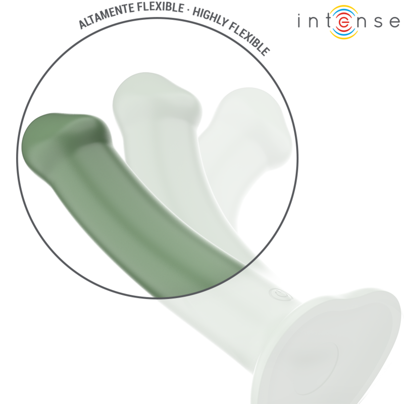 Vibratore con Ventosa e Telecomando Intense Becca — 10 Modalità, Verde