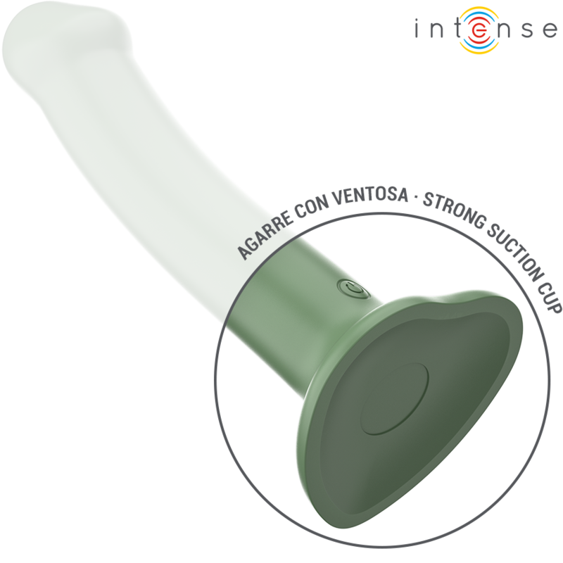 Vibratore con Ventosa e Telecomando Intense Becca — 10 Modalità, Verde