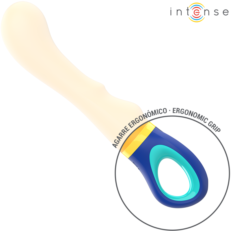 Vibratore Punto G Intense Shaggy — Ergonomico, Giallo