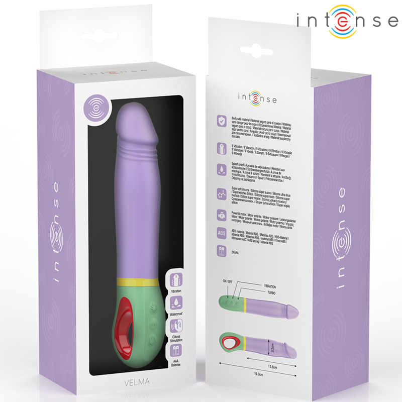 Vibratore Classico Intense High Tech Velma — Viola