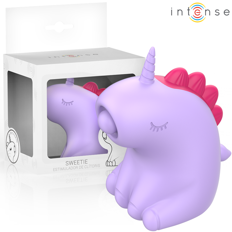 Succhia Clitoride Intense Fun Toys Sweetie — Rosa, Unicorno