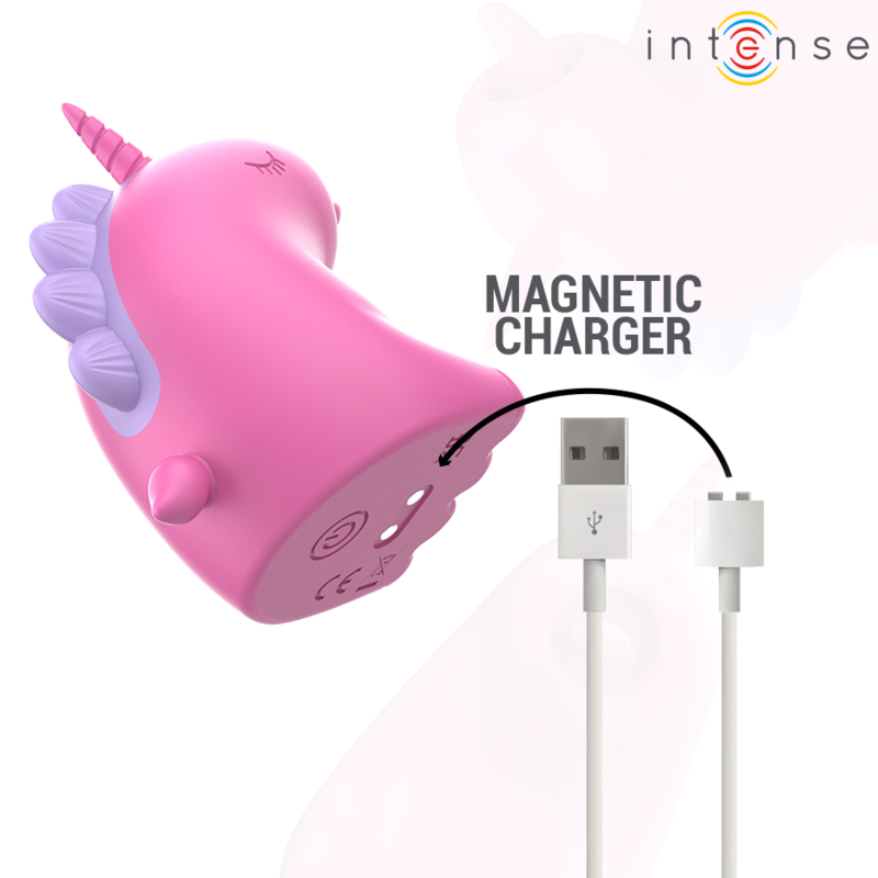 Stimolatore Clitoride Rotante Intense Pinkie — Linguetta 360°