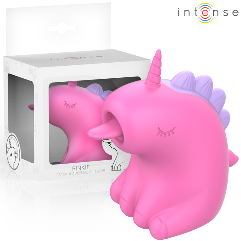 Stimolatore Clitoride Rotante Intense Pinkie — Linguetta 360°