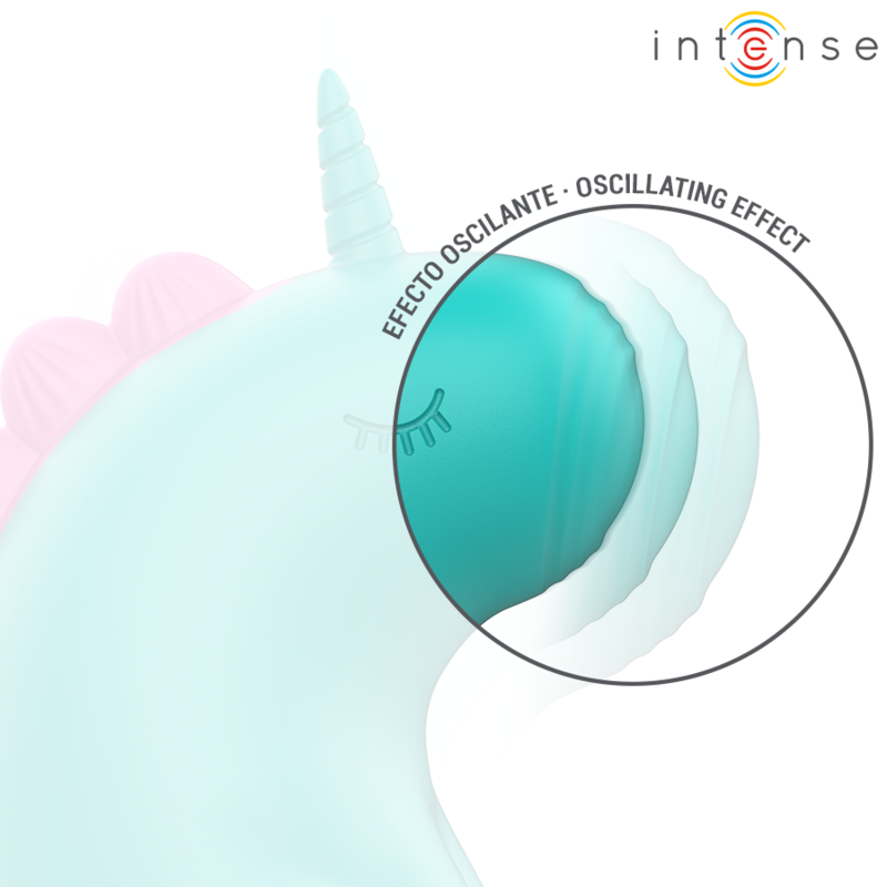 Stimolatore Clitoride Intense Trixie Unicorno — Verde