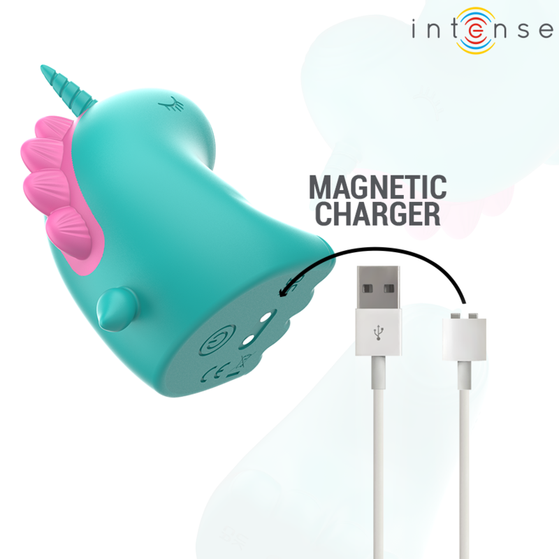 Stimolatore Clitoride Intense Trixie Unicorno — Verde