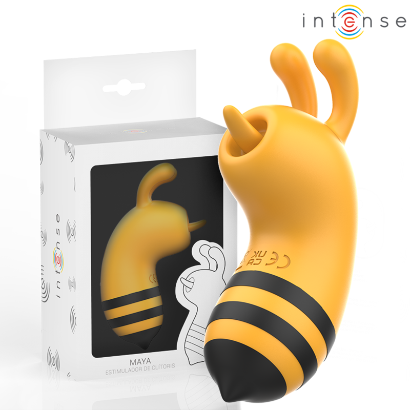 Stimolatore Clitoride con Lingua Rotante Intense Maya