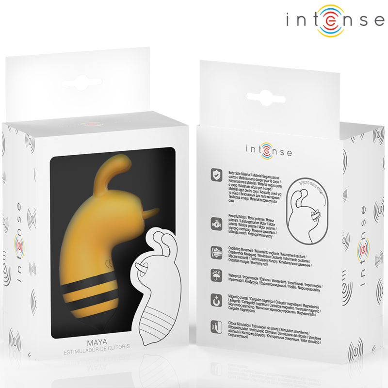 Stimolatore Clitoride con Lingua Rotante Intense Maya